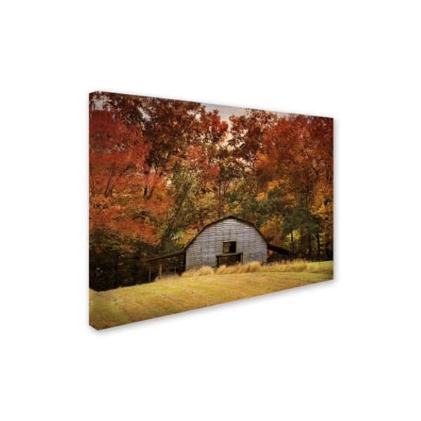 Jai Johnson 'Autumn Barn' Canvas Art,24x32